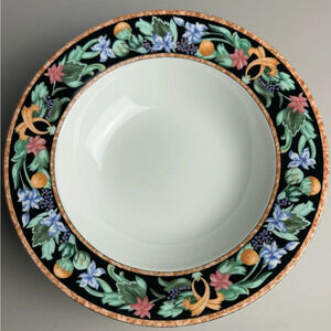 Mystical Garden by CHRISTOPHER STUART Large Rim Soup Bowl set of 8